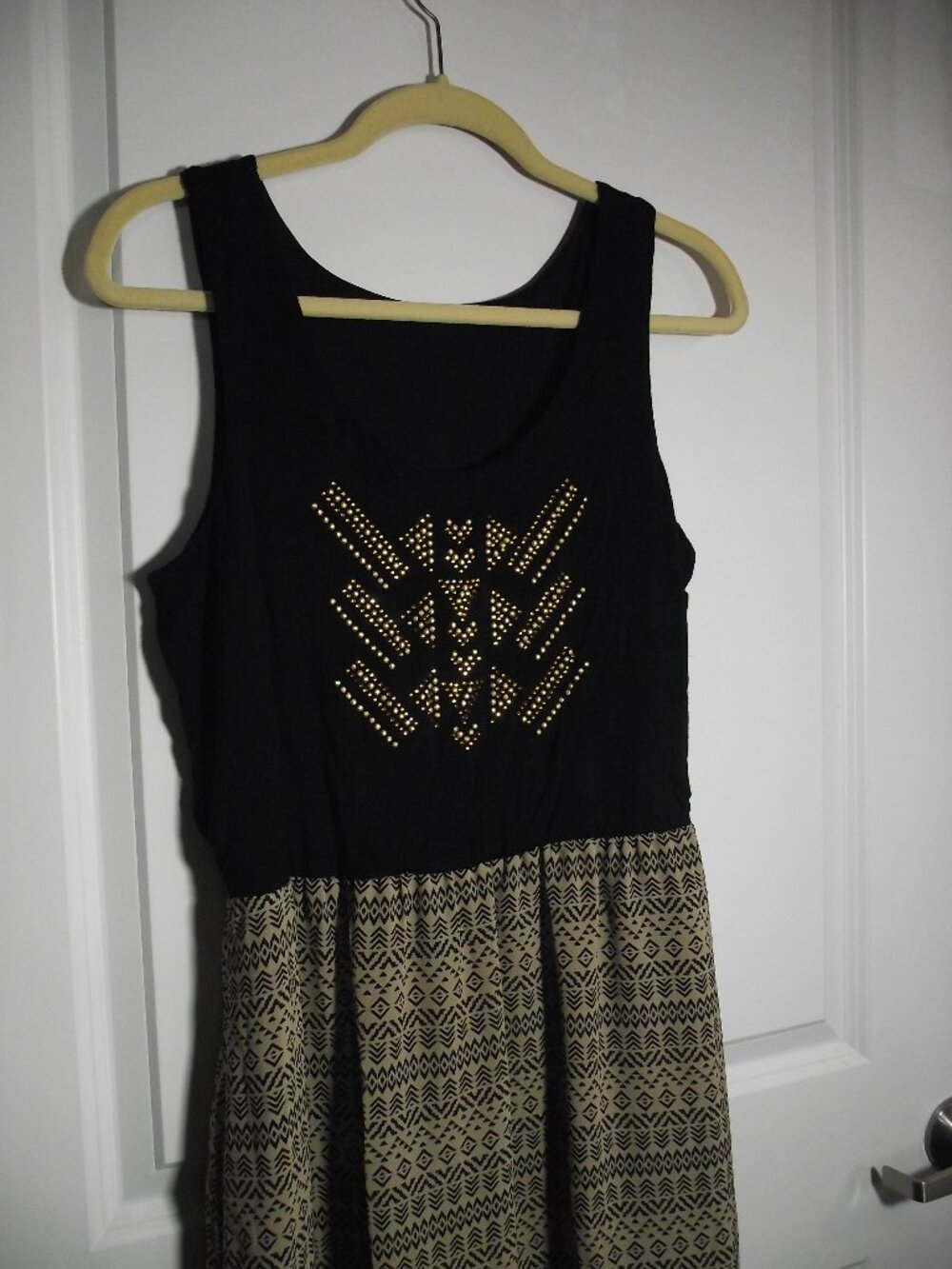 WOMENS LARGE? unknown maker MAXI DRESS